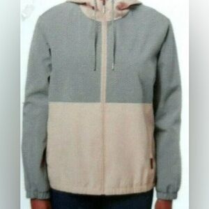 Voyager-Women's Lightweight Windbreaker Rain Jacket w/ Hood Sz MEDIUM